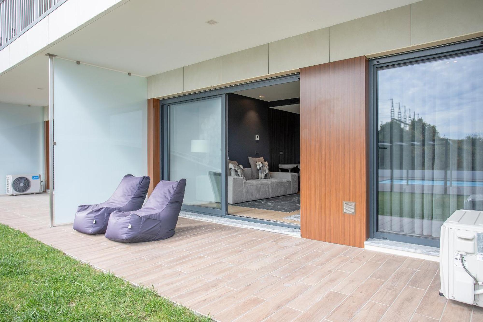 Liiiving In Porto - Dragao Pool View Apartment Bagian luar foto