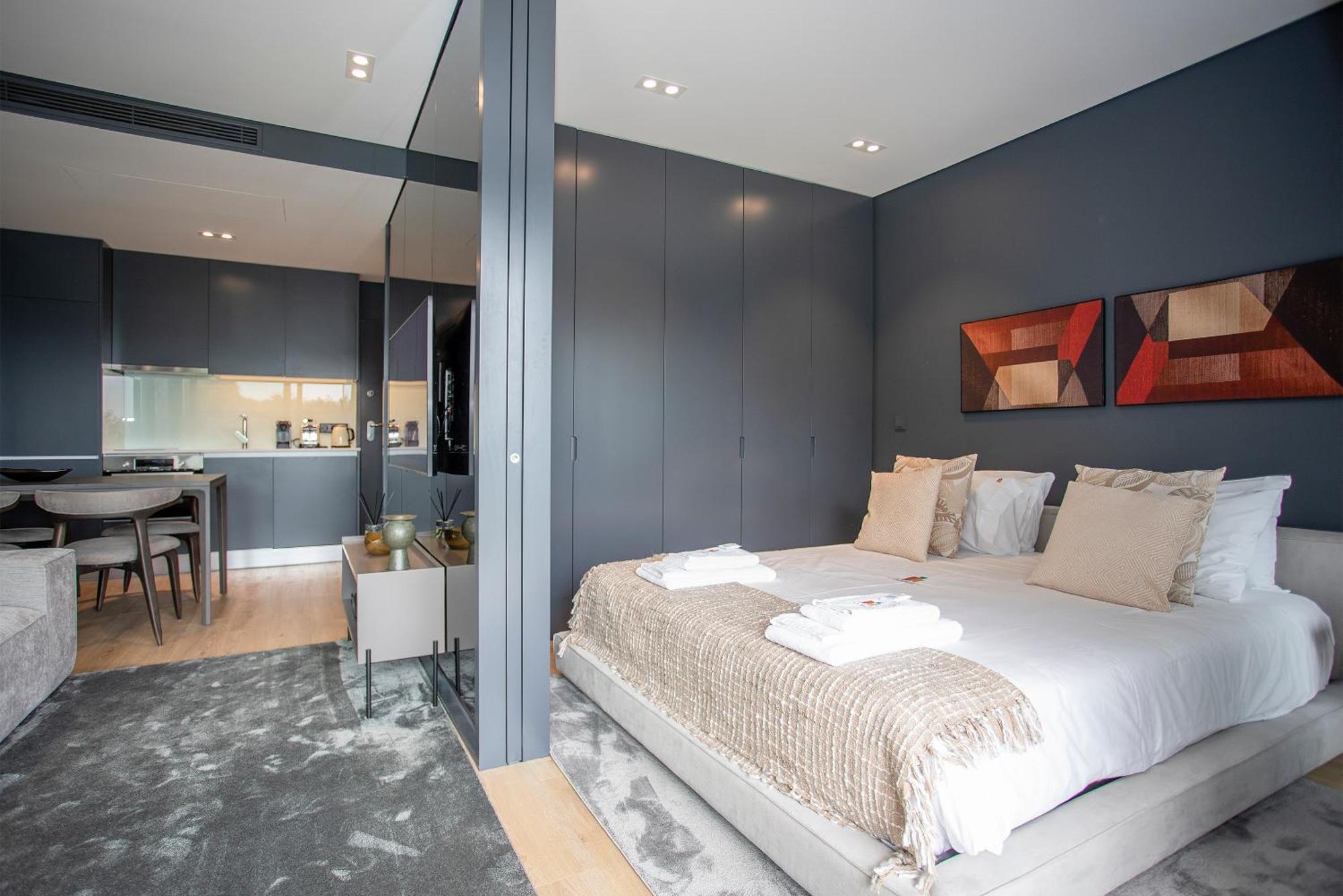 Liiiving In Porto - Dragao Pool View Apartment Bagian luar foto